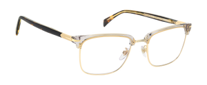 Eyewear By David Beckham DB 1183 - Grey Havana Gold - Blue Mirror
