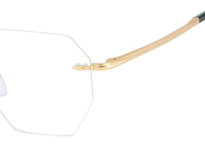 Eyewear By David Beckham DB 1189 - Matte Gold - Blue Mirror