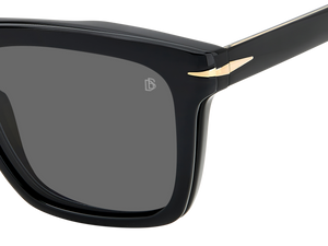 Eyewear By David Beckham DB 7000/CS - Black - Grey Polarized
