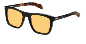 Eyewear By David Beckham DB 7000/S - Black Havana - Orange