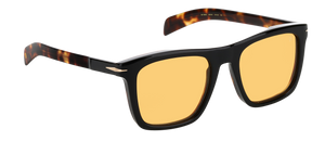 Eyewear By David Beckham DB 7000/S - Black Havana - Orange