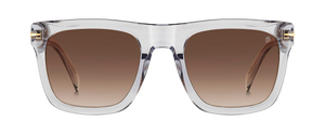 eyewear by david beckham DB 7000/S FLAT - Crystal Grey - Brown Shaded
