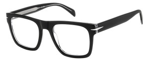 Eyewear By David Beckham DB 7020/FLAT - Black Crystal - Frames