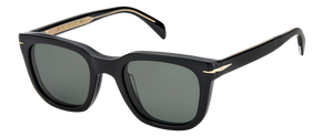Eyewear By David Beckham DB 7043/CS - Black - Green Polarized