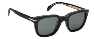 Eyewear By David Beckham DB 7043/CS - Black - Green Polarized