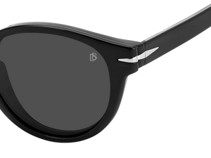 Eyewear By David Beckham DB 7104/CS - Black - Grey Polarized