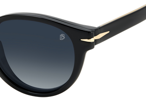 Eyewear By David Beckham DB 7104/CS - Black - Grey Shaded Polarized