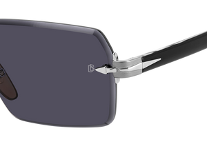 Eyewear By David Beckham DB 7109/S - Ruthenium Black - Grey