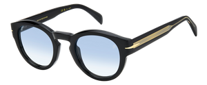 Eyewear By David Beckham DB 7110/S - Black - Blue Shaded Photocromic