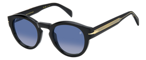 Eyewear By David Beckham DB 7110/S - Black - Blue Shaded Photocromic