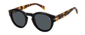 Eyewear By David Beckham DB 7110/S - Black Havana - Grey