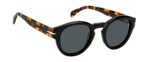Eyewear By David Beckham DB 7110/S - Black Havana - Grey