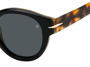 Eyewear By David Beckham DB 7110/S - Black Havana - Grey