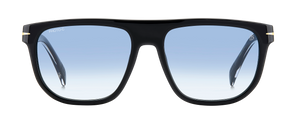 eyewear by david beckham DB 7111/S - Black - Blue Shaded Photocromic