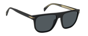 Eyewear By David Beckham DB 7111/S - Matte Black Gold - Grey