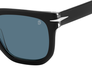 Eyewear By David Beckham DB 7118/S - Black Crystal - Blue