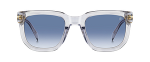 eyewear by david beckham DB 7118/S - Crystal Grey - Dk Blue Shaded