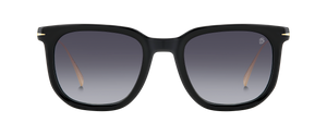 eyewear by david beckham DB 7119/S - Black Gold - Dark Grey Shaded