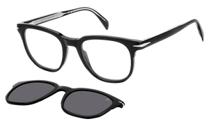 Eyewear By David Beckham DB 7120/CS - Black - Grey Polarized