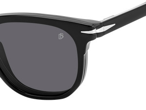 Eyewear By David Beckham DB 7120/CS - Black - Grey Polarized