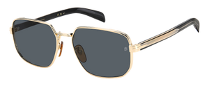 Eyewear By David Beckham DB 7121/G/S - Gold Black_ - Grey