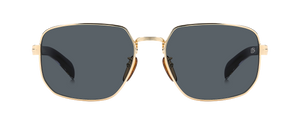 eyewear by david beckham DB 7121/G/S - Gold Black_ - Grey