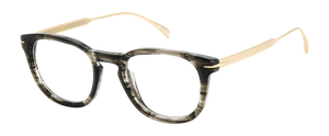 Eyewear By David Beckham DB 7122 - Grey Horn Gold - Frames