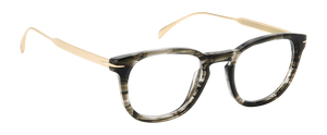 Eyewear By David Beckham DB 7122 - Grey Horn Gold - Frames