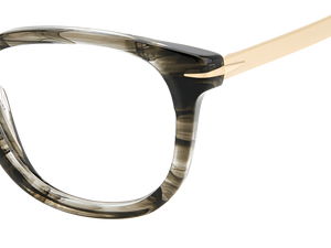 Eyewear By David Beckham DB 7122 - Grey Horn Gold - Frames