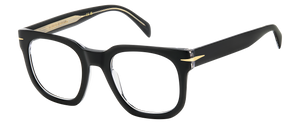Eyewear By David Beckham DB 7123 - Black Crystal - Frames