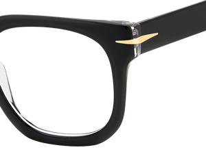 Eyewear By David Beckham DB 7123 - Black Crystal - Frames