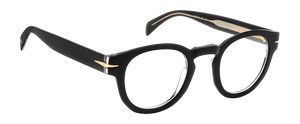 Eyewear By David Beckham DB 7125 - Black Crystal - Frames