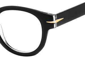 Eyewear By David Beckham DB 7125 - Black Crystal - Frames