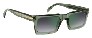 Eyewear By David Beckham DB 7126/S - Green - Grey Shaded Green Mirror