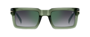 eyewear by david beckham DB 7126/S - Green - Grey Shaded Green Mirror