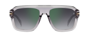 eyewear by david beckham DB 7127/S - Grey - Grey Shaded Green Mirror