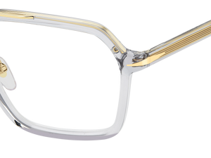 Eyewear By David Beckham DB 7128 - Grey Gold - Blue Mirror