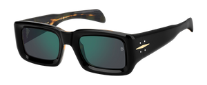 Eyewear By David Beckham DB 7131/S - Black Havana - Green Mirror