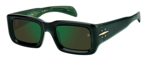 Eyewear By David Beckham DB 7131/S - Green Marble Gold - Green Mirror