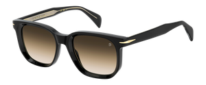 Eyewear By David Beckham DB 7133/S - Black - Brown Shaded Brick