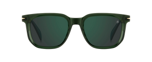 eyewear by david beckham DB 7133/S - Green Crystal - Green Mirror