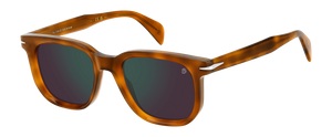 Eyewear By David Beckham DB 7133/S - Havana Honey - Green Mirror