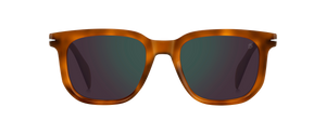 eyewear by david beckham DB 7133/S - Havana Honey - Green Mirror