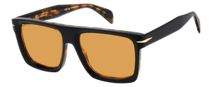 Eyewear By David Beckham DB 7134/S - Black Havana - Orange Hight Contrast