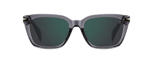 eyewear by david beckham DB 7135/F/S - Grey Crystal - Green Mirror