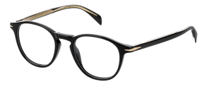 Eyewear By David Beckham DB 1018 - Black - Clear