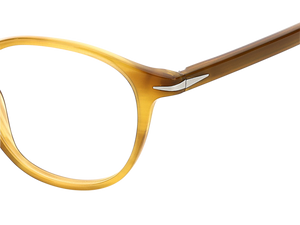 Eyewear By David Beckham DB 1018 - Brown Horn - Clear