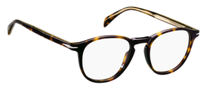 Eyewear By David Beckham DB 1018 - Dark Havana - Clear