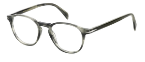 Eyewear By David Beckham DB 1018 - Grey Horn - Clear