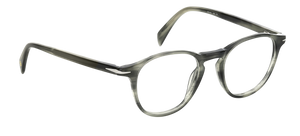 Eyewear By David Beckham DB 1018 - Grey Horn - Clear